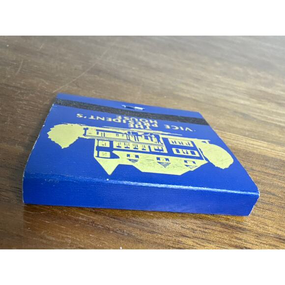 Vice President of the United States Matchbook Lot Unstruck VP Seal USA Ephemera - Picture 8 of 10